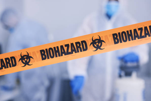 Professional Biohazard Cleanup technician working in Pioneertown, CA